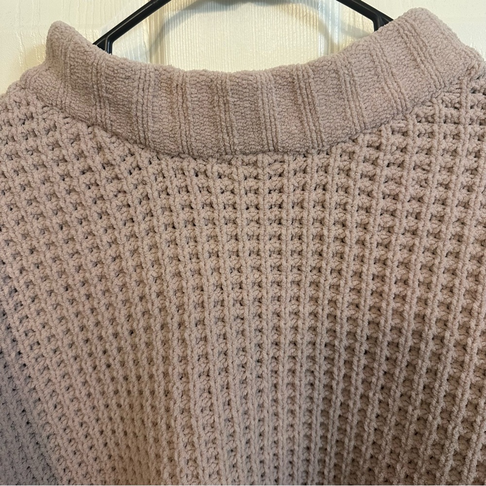 Women’s Altar'd State Taupe Cowl Neck Sweater, size Medium - Picture 3 of 7